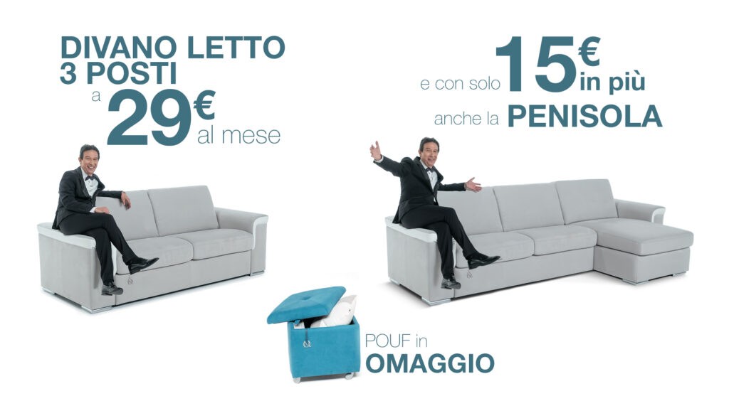 , Promo sofa beds, NICOLAQUINTO ITALIA