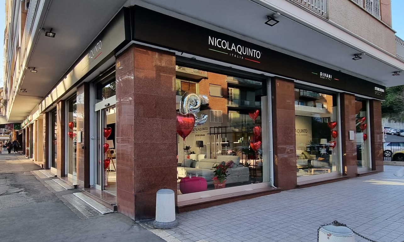 Rom Sofas Shop, Geschäft Sofas Rom via Gregorio VII, NICOLAQUINTO ITALIA
